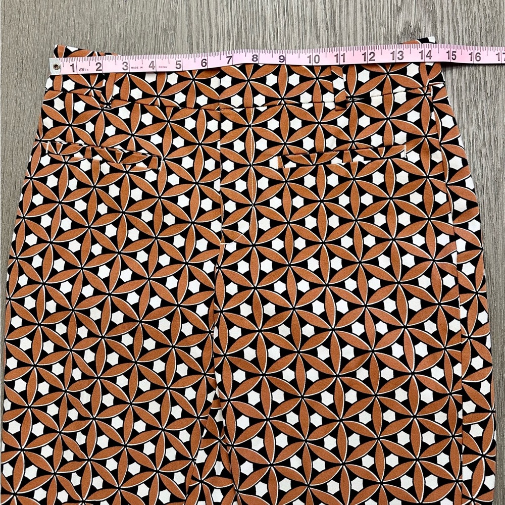 Anthropologie The Essential Collection Print Pants – Size 6 - Picture 4 of 8
